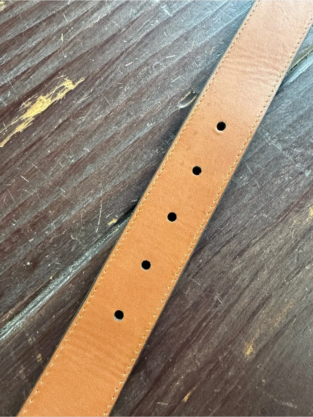 Hawker Rye Black Leather Belt Mens 48in.